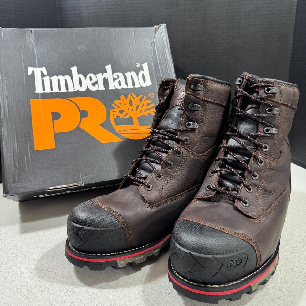 Men’s Timberland PRO 8” Boondocks 1000G Composite Toe Waterproof Boots - NEW